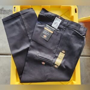🖤👖🖤 Dickies Men's Loose Fit Double Knee Twill Work Pants - Black - Size 38x30